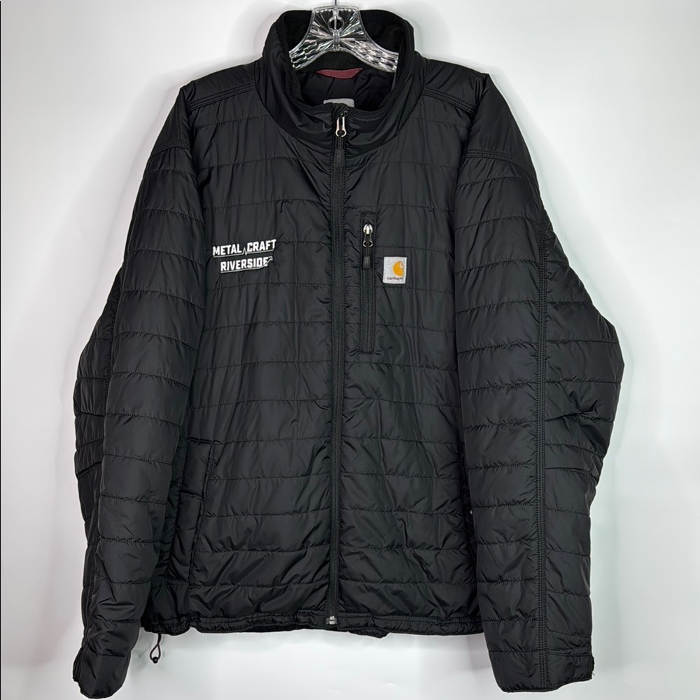 Carhartt Rain Defender Insulated Relaxed fit Black BRANDED Jacket Size 2XL